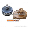 Heavy equipment Komatsu undercarriage parts for front idler D375